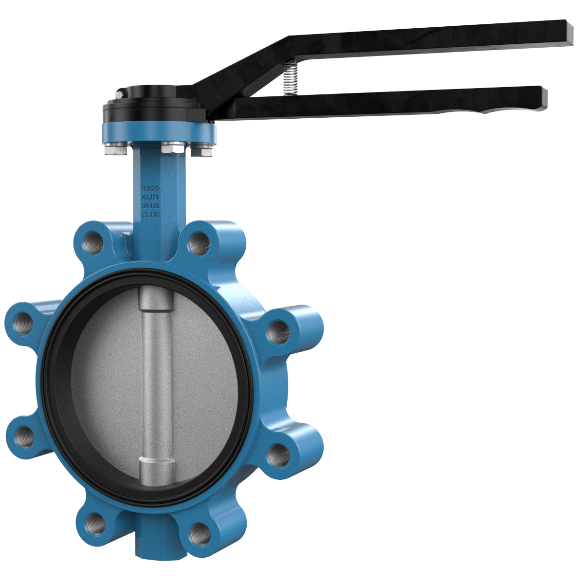 Butterfly valve DN150 ASME Class 150 Butterfly valve DN150 ASME Class 150 for industrial piping systems
