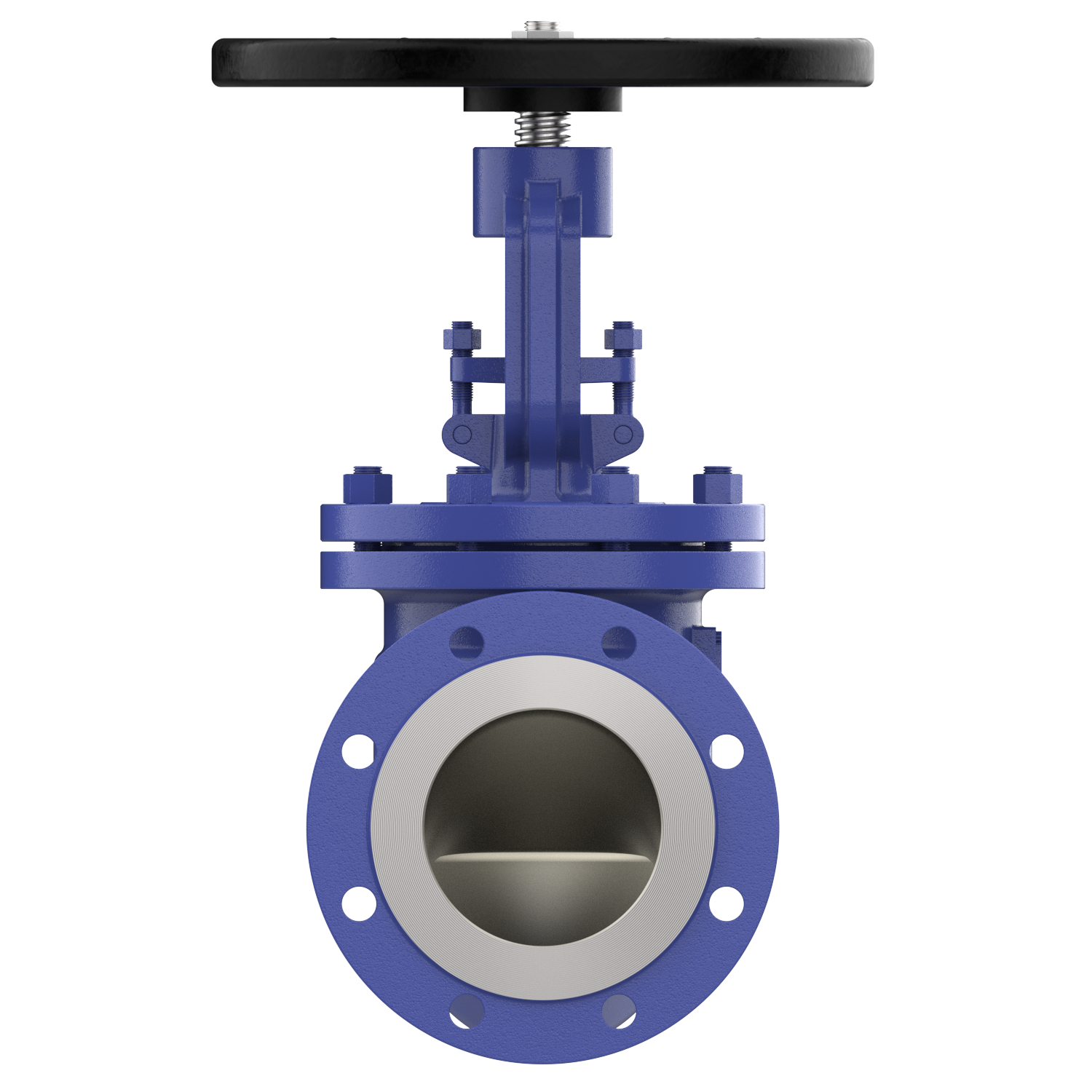 VG430 flanged shut-off valve DN 125 PN40 steel TA air handwheel