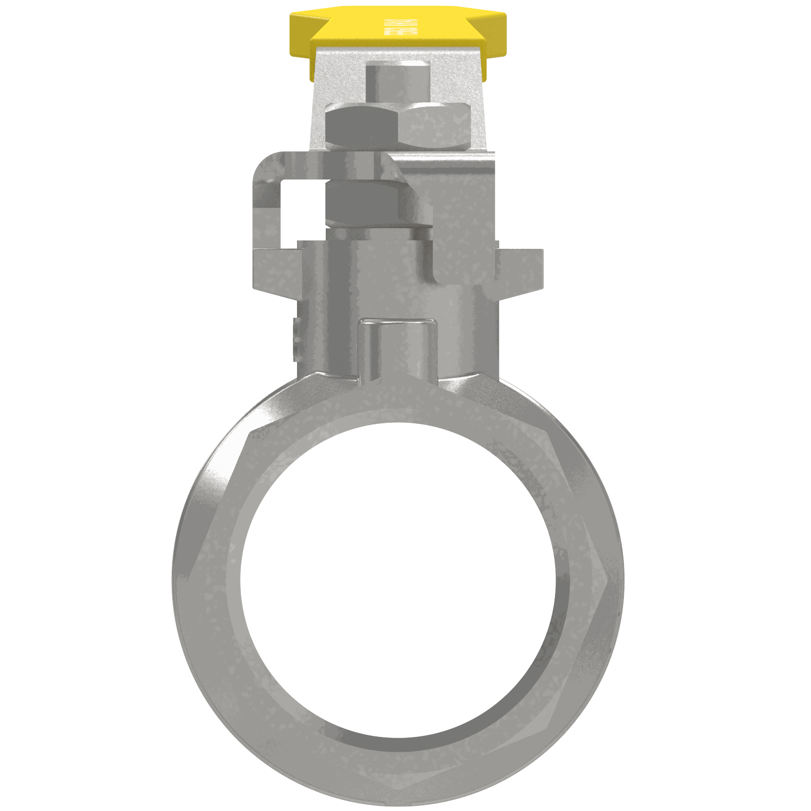 Vanne à bille gaz / biogaz 1-1/4 pouce Vanne à bille en acier inoxydable 1-1/4 pouce pour conduites de gaz et de biogaz avec certification DVGW