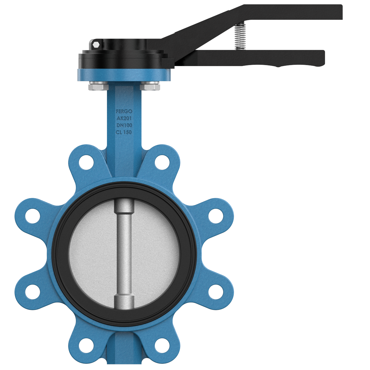 Butterfly valve DN100 ASME Class 150 Butterfly valve DN100 ASME Class 150 for industrial piping systems