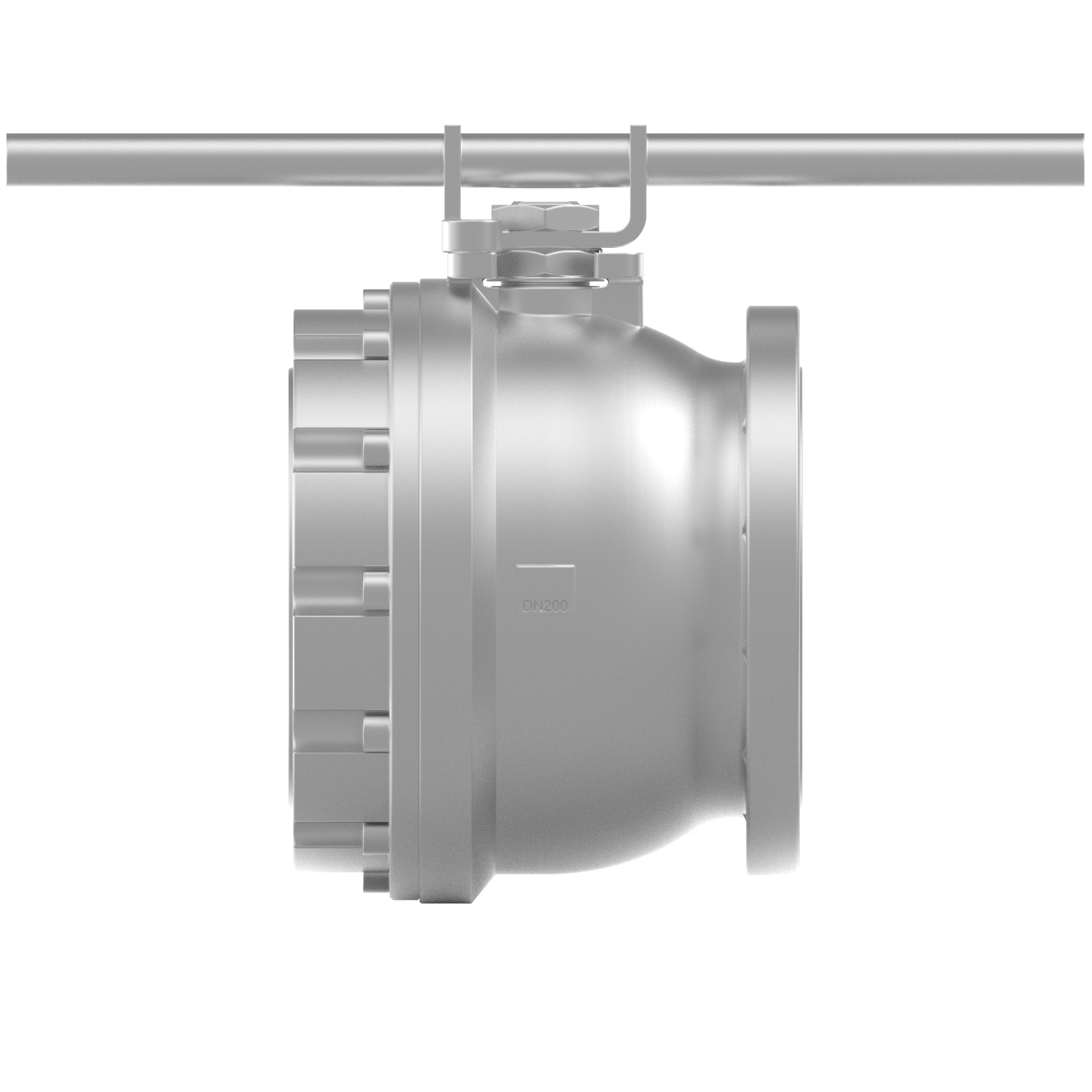 KH128 Bar DN200 PN16 Guss