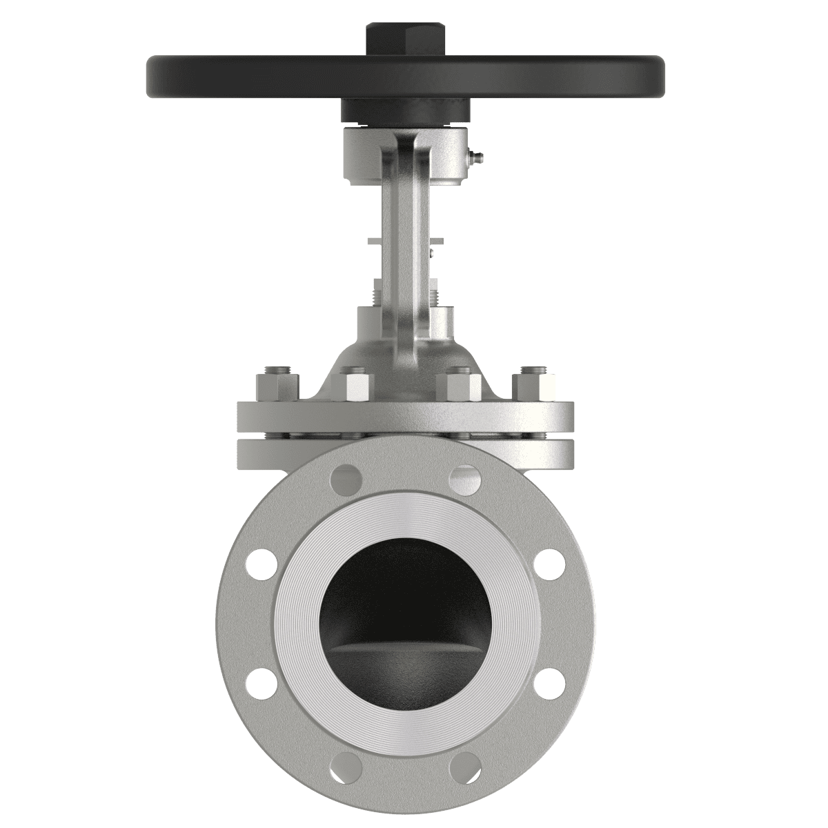 Stainless steel bellows sealed globe valve DN100 PN16