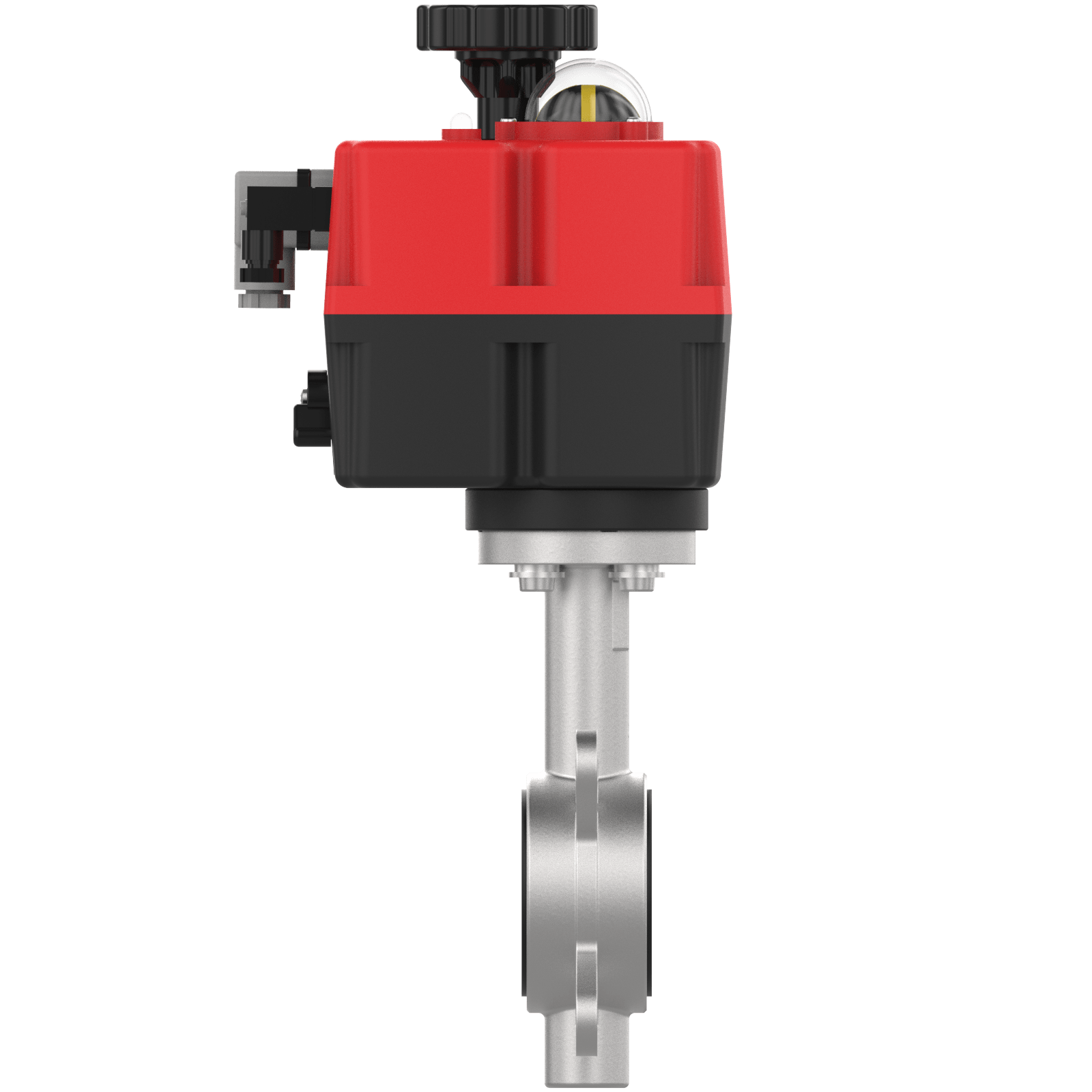 Elektrische Edelstahl Absperrklappe DN50