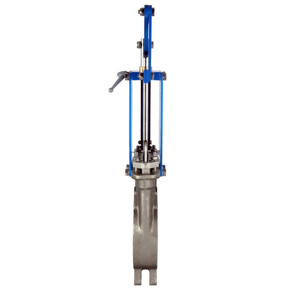 Knife-gate-valve-stainless-steel-lever