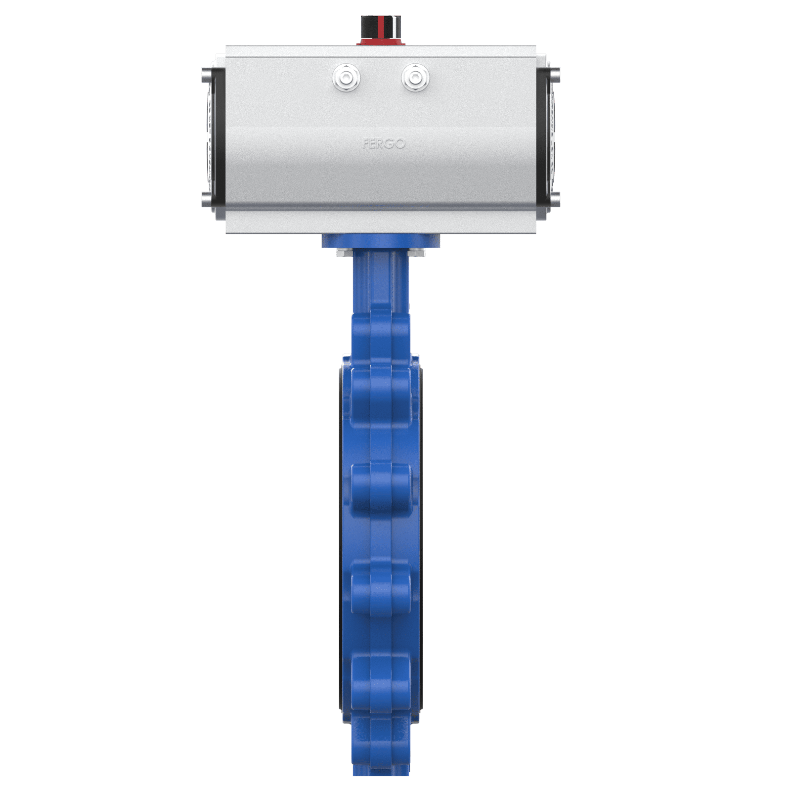 Vanne papillon pneumatique DN300 PN10 pour eau potable