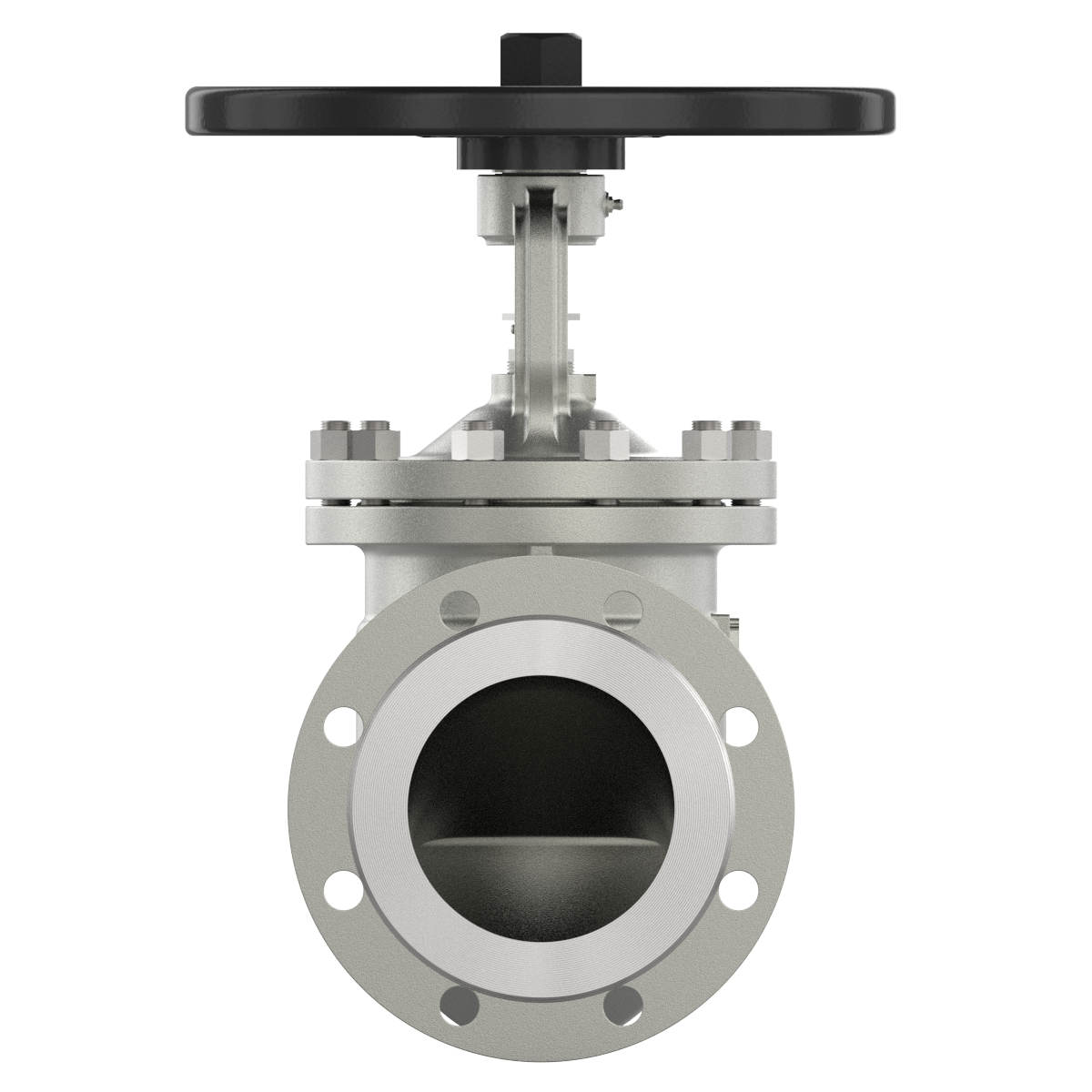 Stainless steel bellows sealed globe valve DN150 PN16