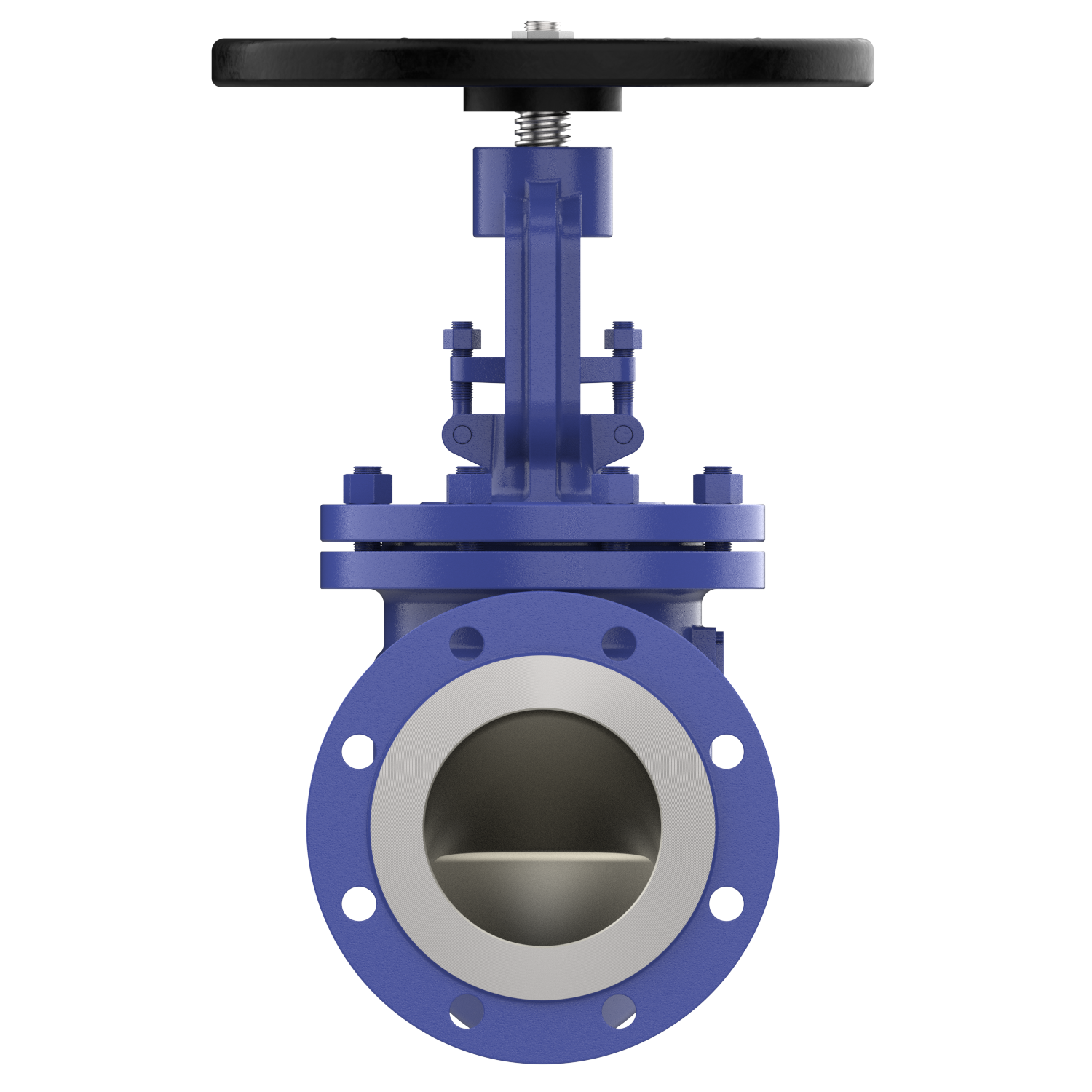VG430 flanged shut-off valve DN 125 PN16 steel TA air handwheel