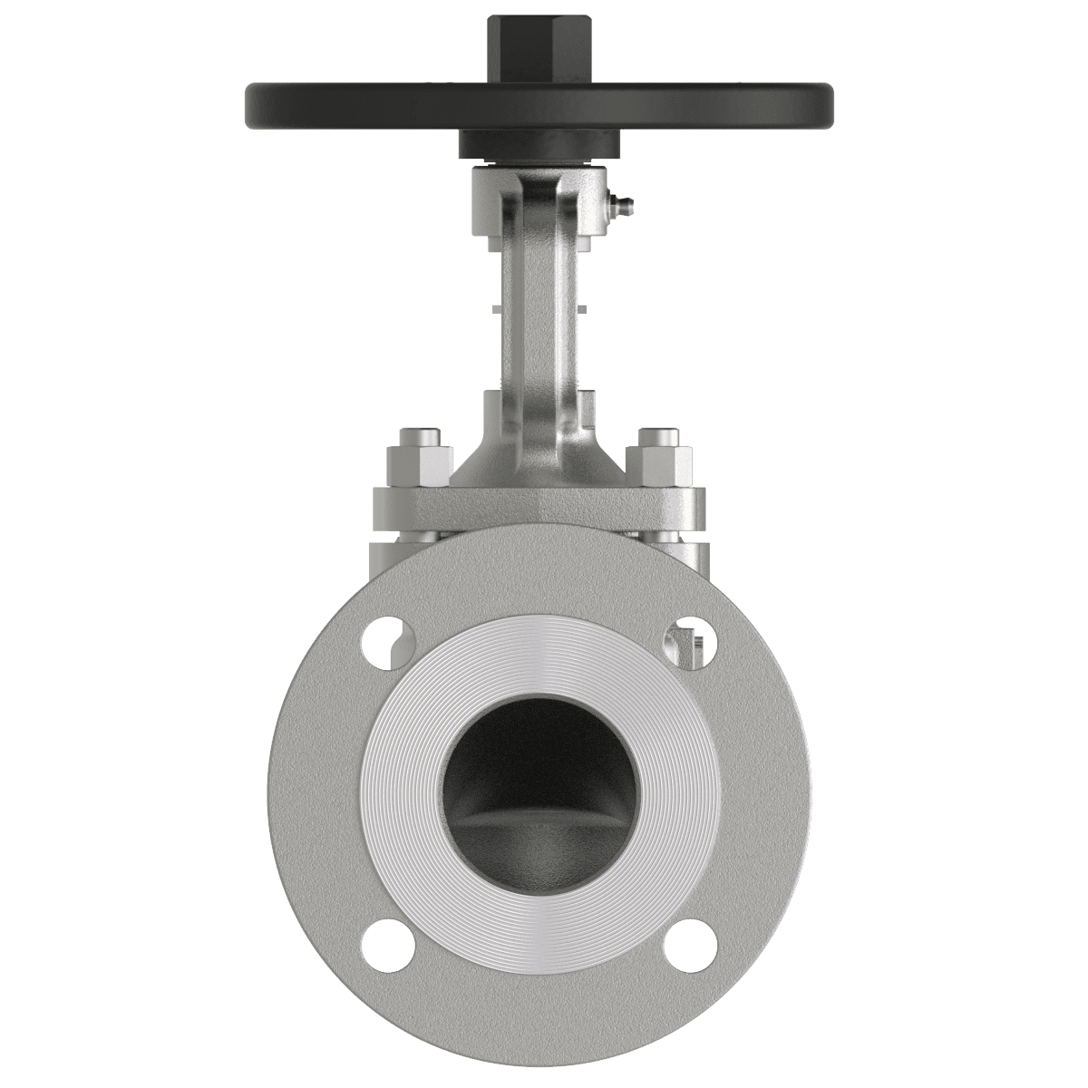 Stainless steel bellows sealed globe valve DN65 PN16 with flanged ends Stainless steel bellows sealed globe valve DN65 PN16