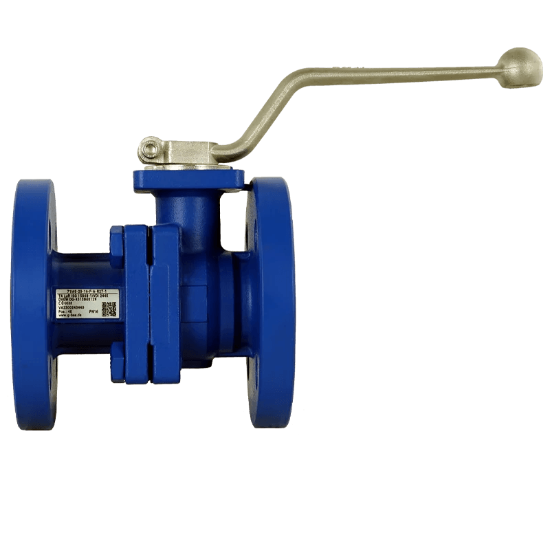 DVGW Gas Flanschkugelhahn