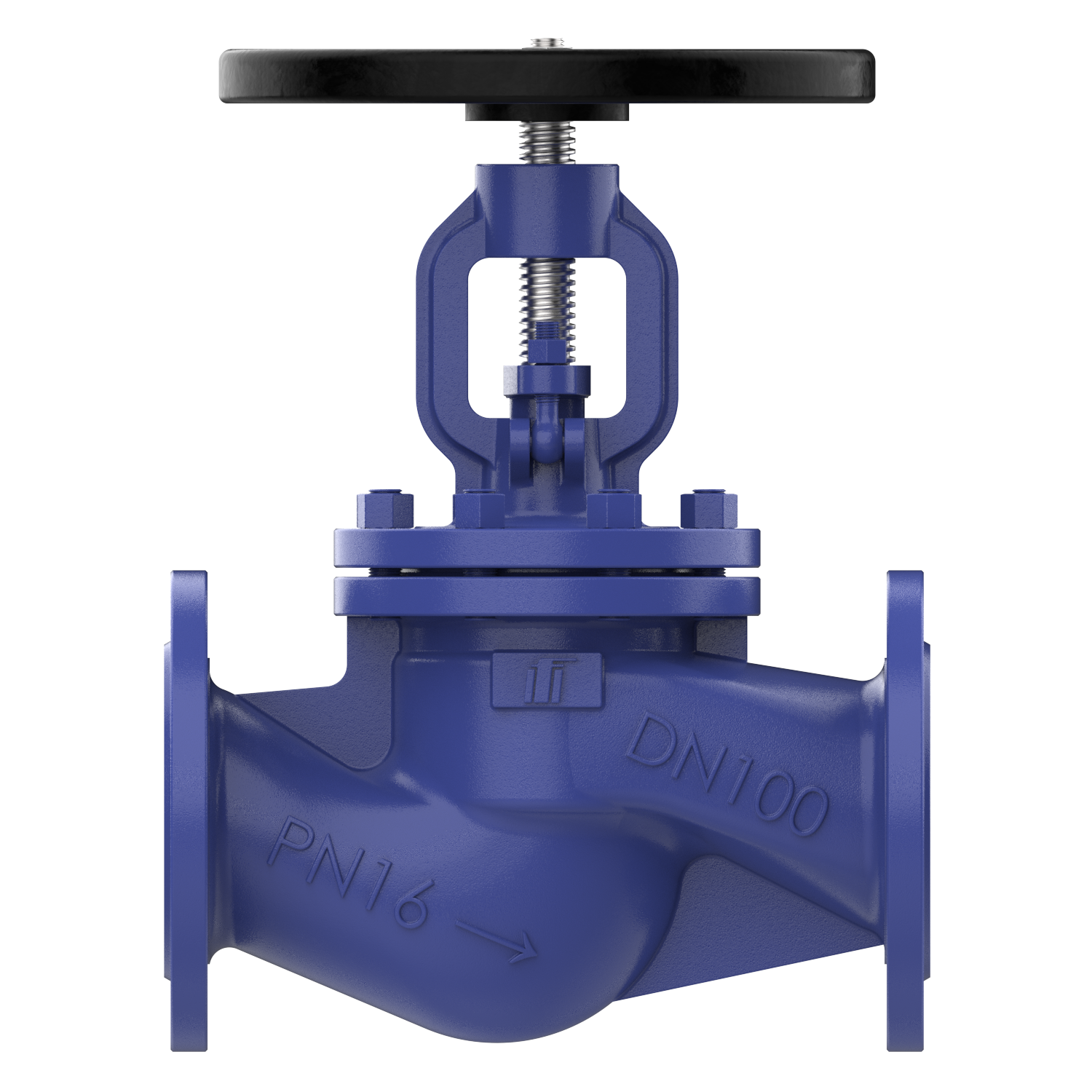 VG430 flanged shut-off valve DN 100 PN16 steel TA Luft handwheel VG430 flanged shut-off valve DN 100 PN16 steel TA Luft handwheel