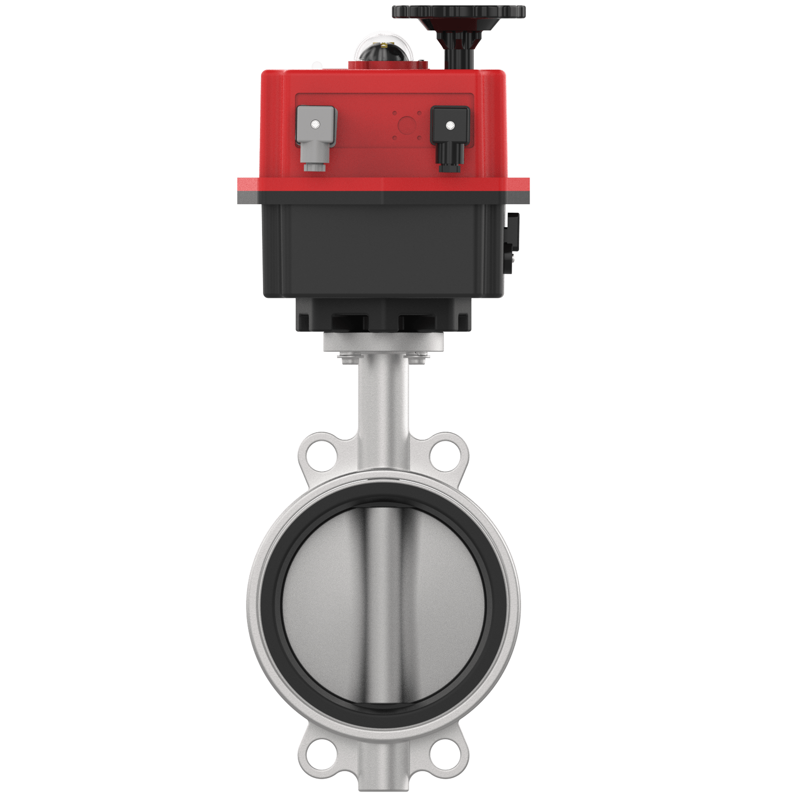 Elektrische Edelstahl Absperrklappe DN150