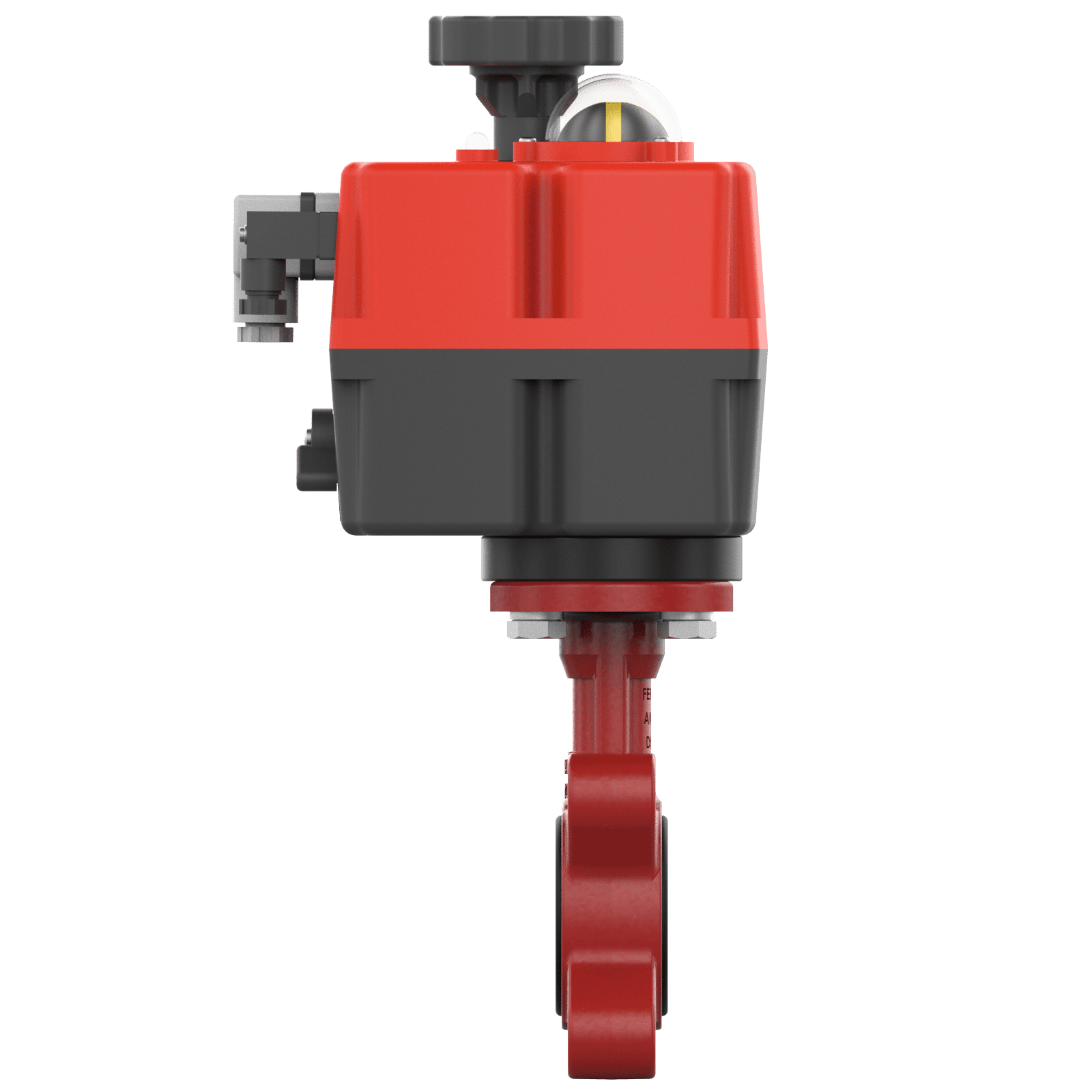 Electric butterfly valve DN40
