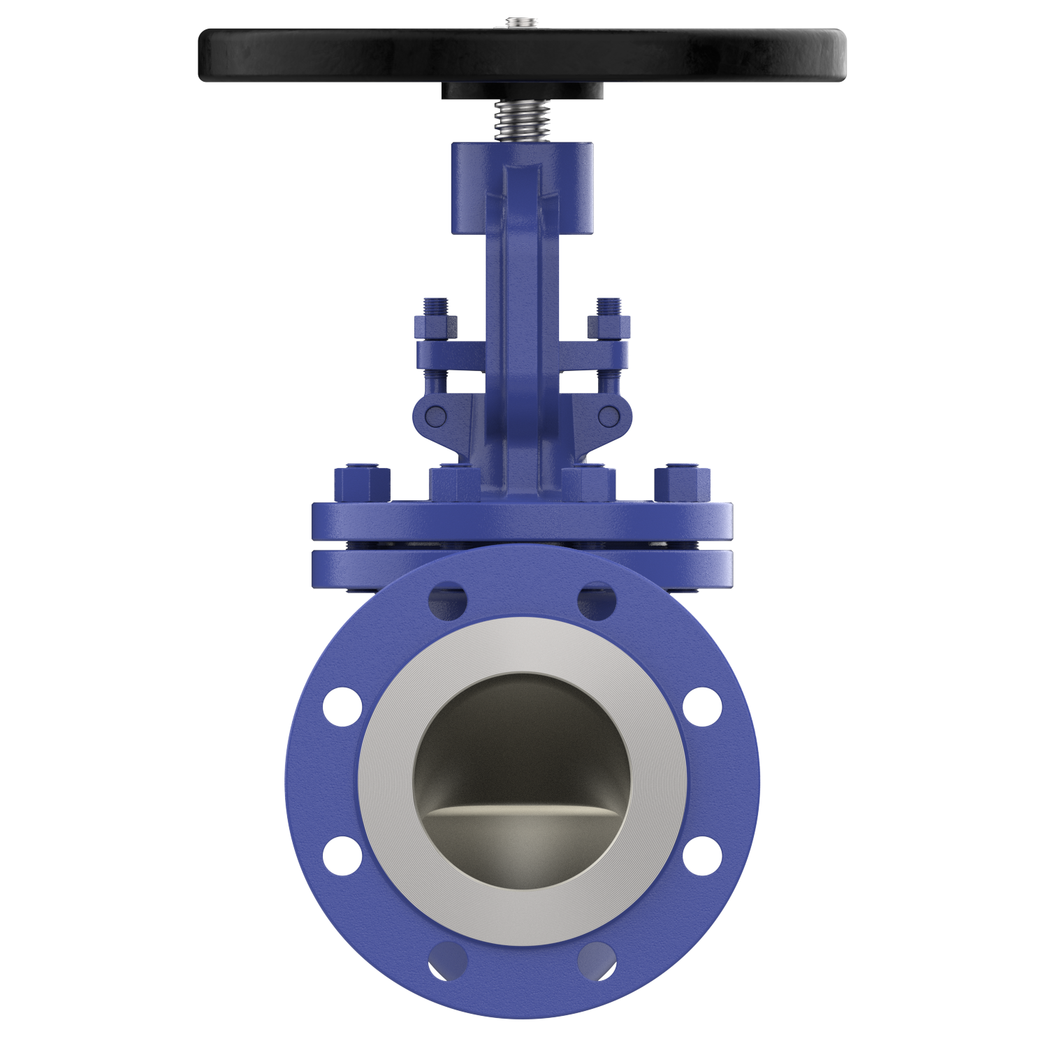 VG430 flanged shut-off valve DN 100 PN16 steel TA Luft handwheel