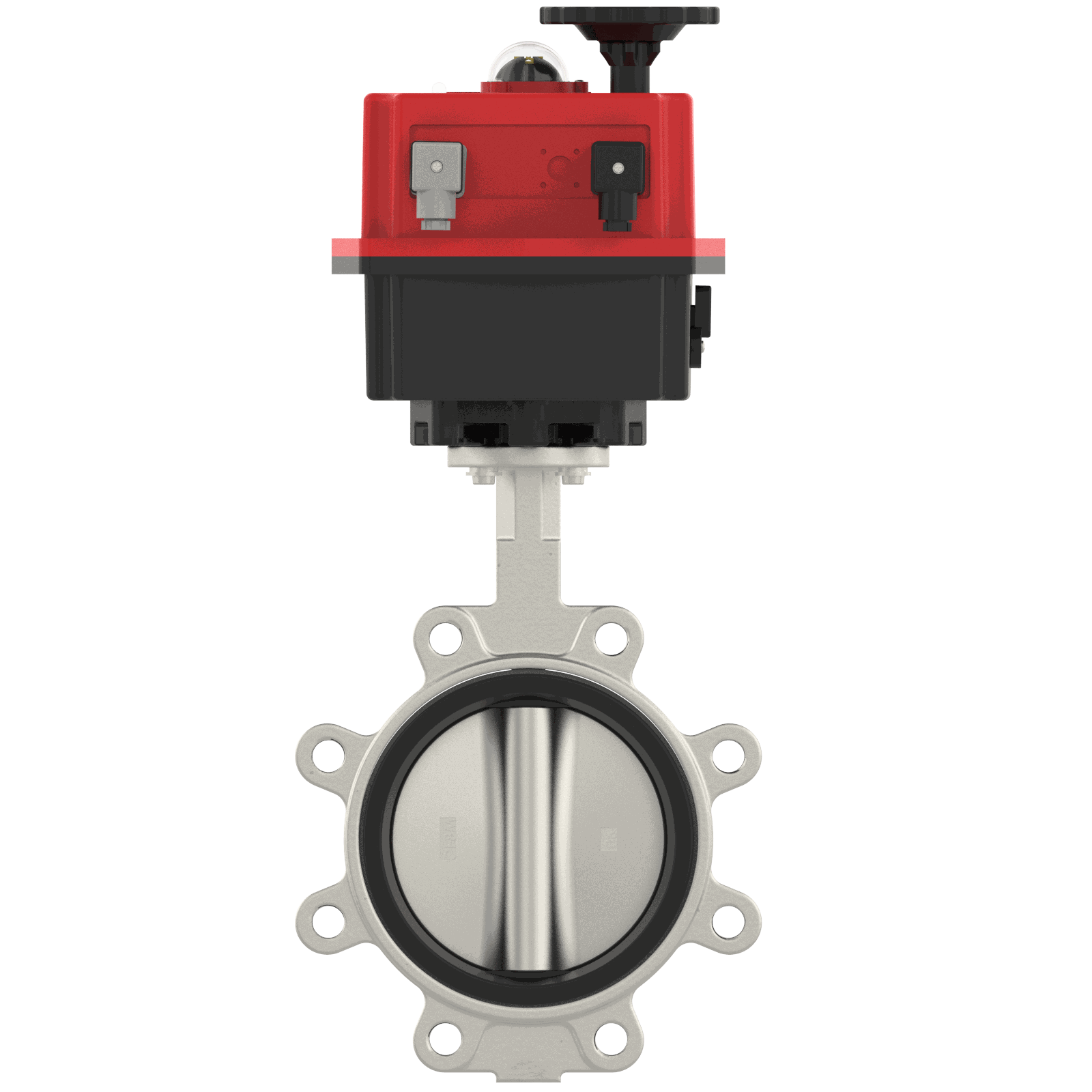 Electric stainless steel butterfly valve DN150