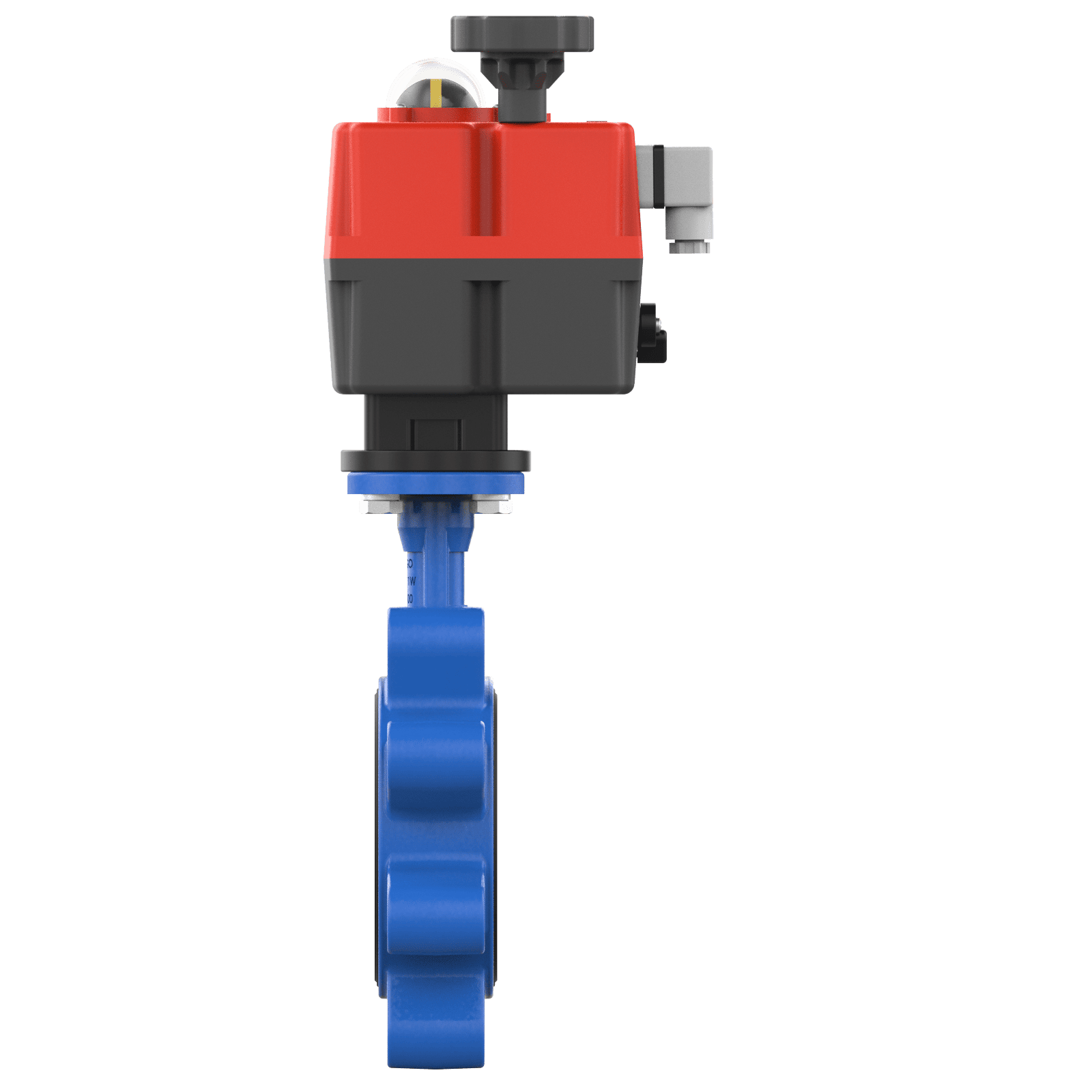 Drinking water butterfly valve DN100 electric