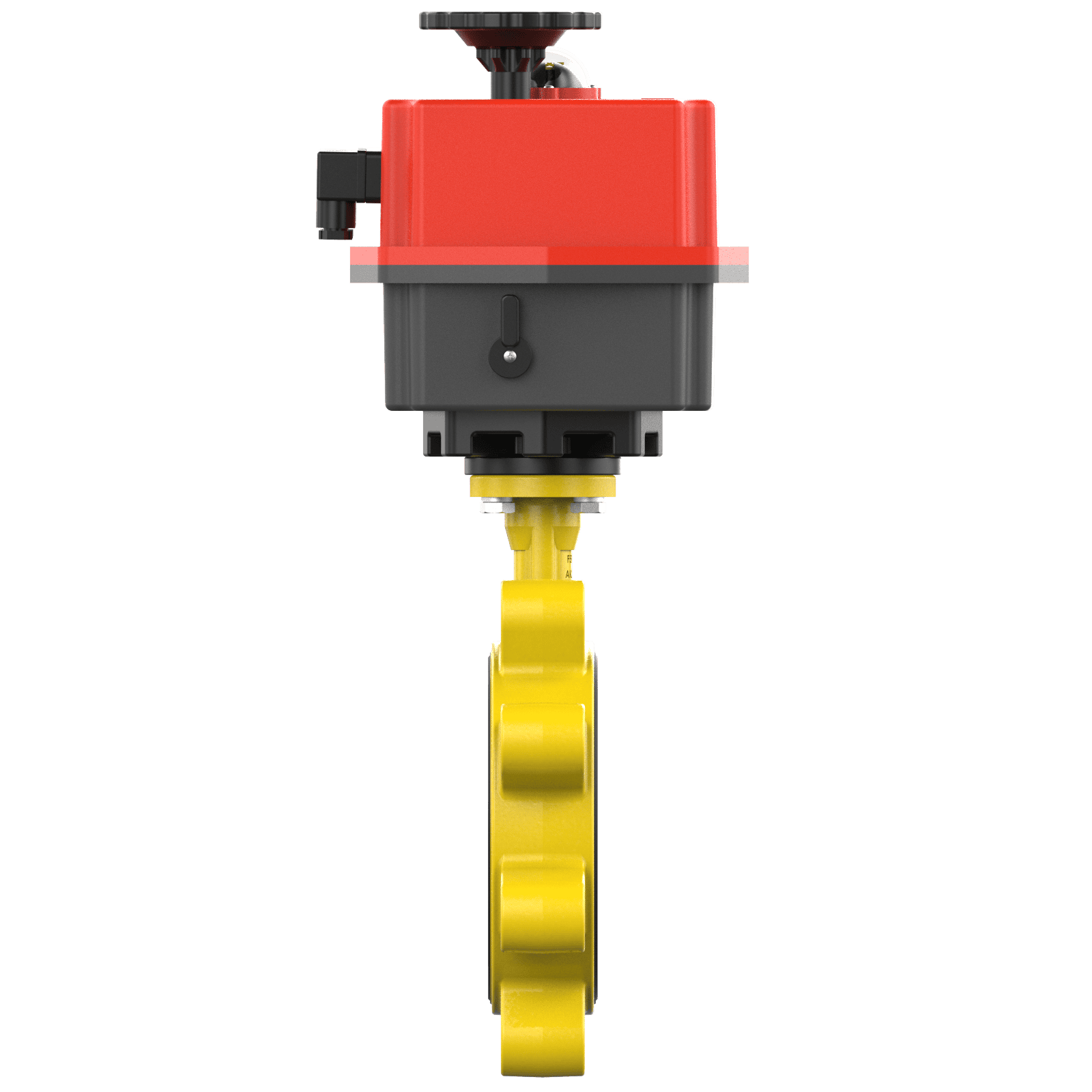 Electric butterfly valve DN150 for gas