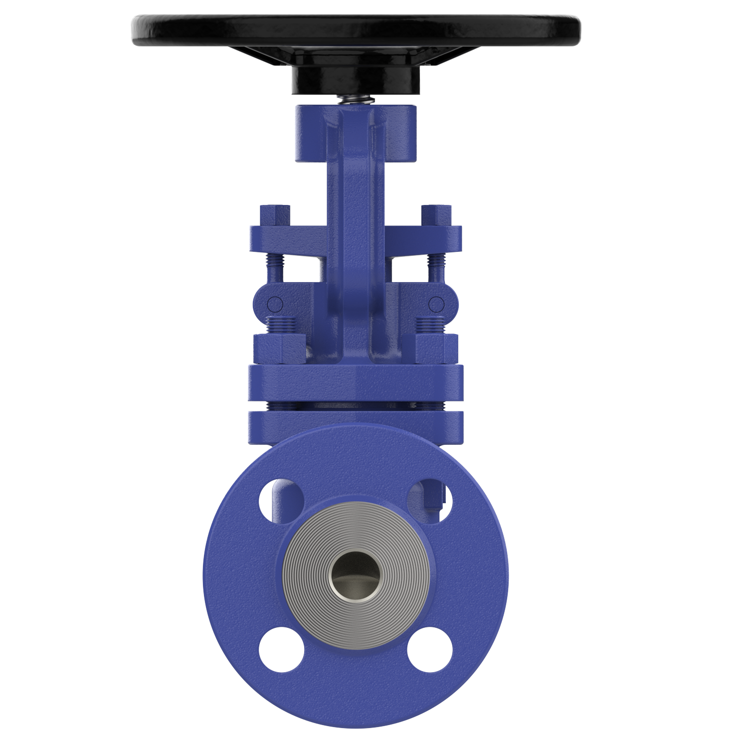 VG430 flanged shut-off valve DN 15 PN16/40 steel TA-air handwheel