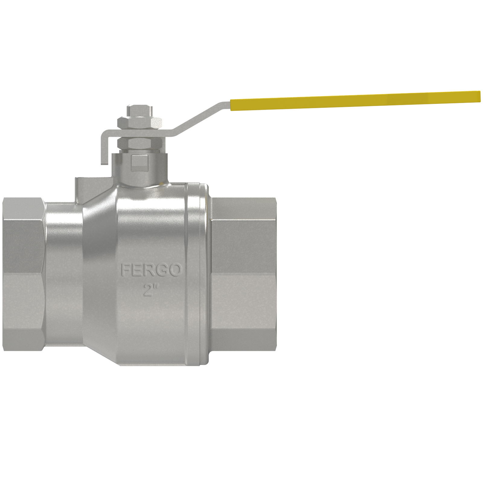 Gas/biogas ball valve 2" Inches Stainless steel ball valve 2" Inches for gas/biogas pipelines with DVGW approval.