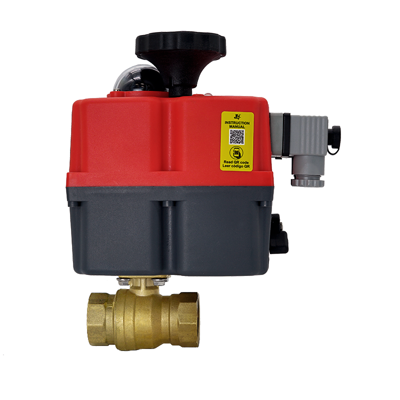 KH124W Ball valve 3/4 inch DVGW drinking water brass electric 24V - 230V AC/DC KH124W Ball valve 3/4 inch DVGW drinking water brass electric 24V - 230V AC/DC