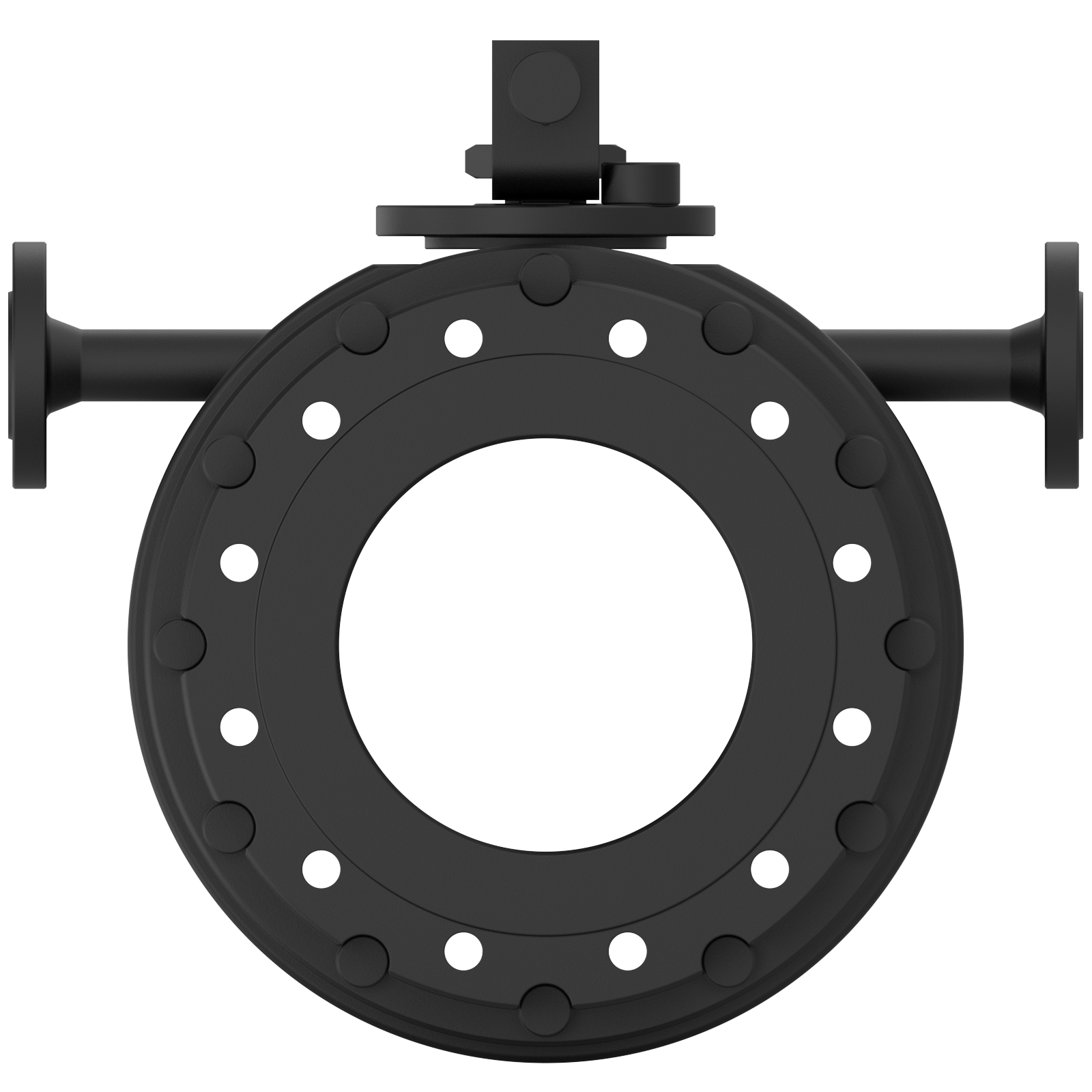 KH128 Heizmantel Flansch DN200 bruniert