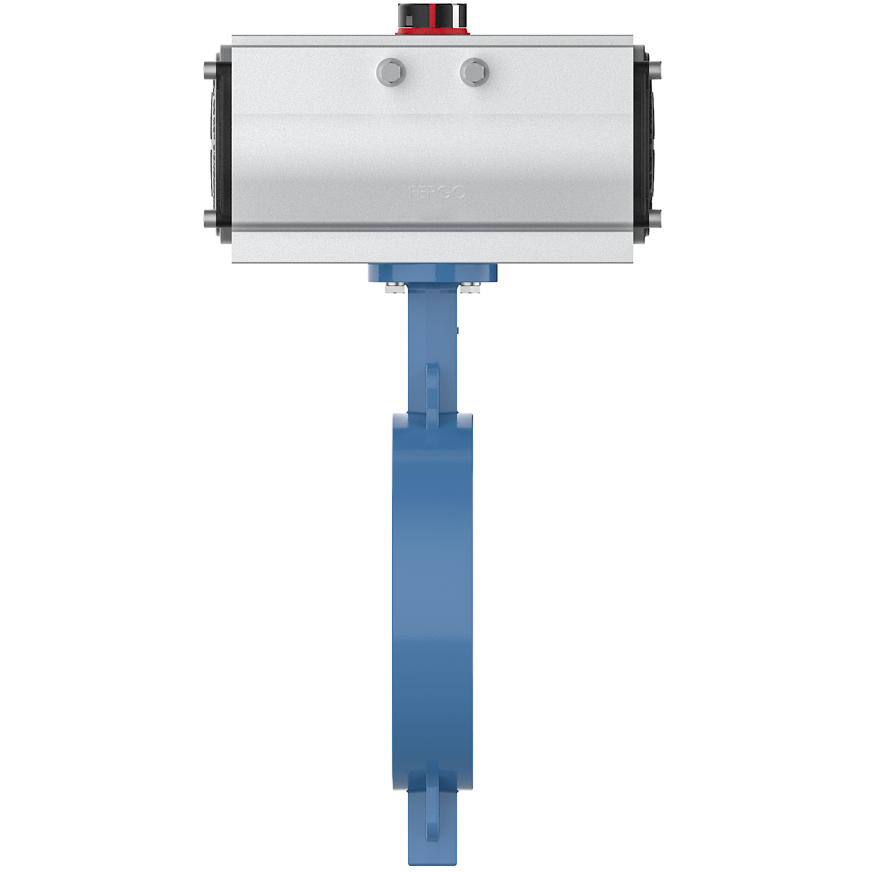Butterfly valve DN300 pneumatic actuator Pneumatic butterfly valve DN 300