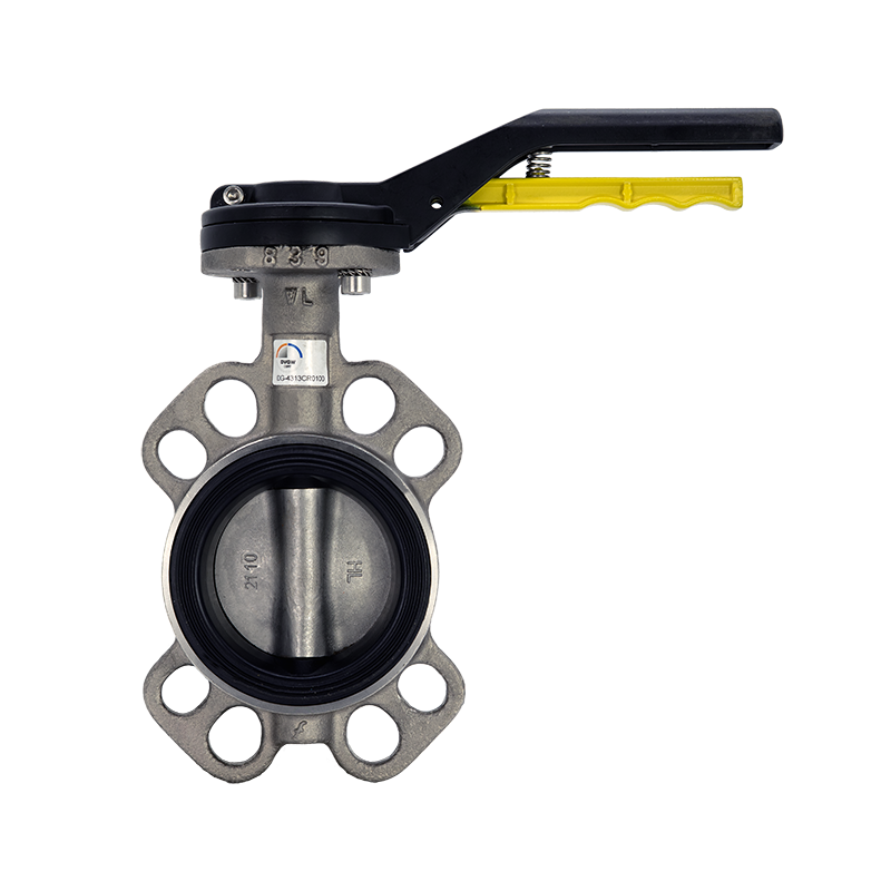 Zwischenflanschklappe-DVGW-Gas-Edelstahl