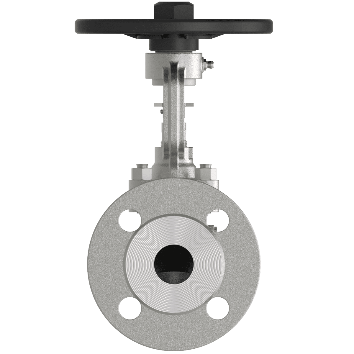 Stainless steel bellows sealed globe valve DN32