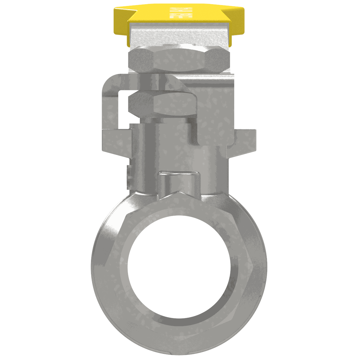 Gas/biogas ball valve 1/2" Stainless steel ball valve 1/2" for gas/biogas pipelines with DVGW approval.