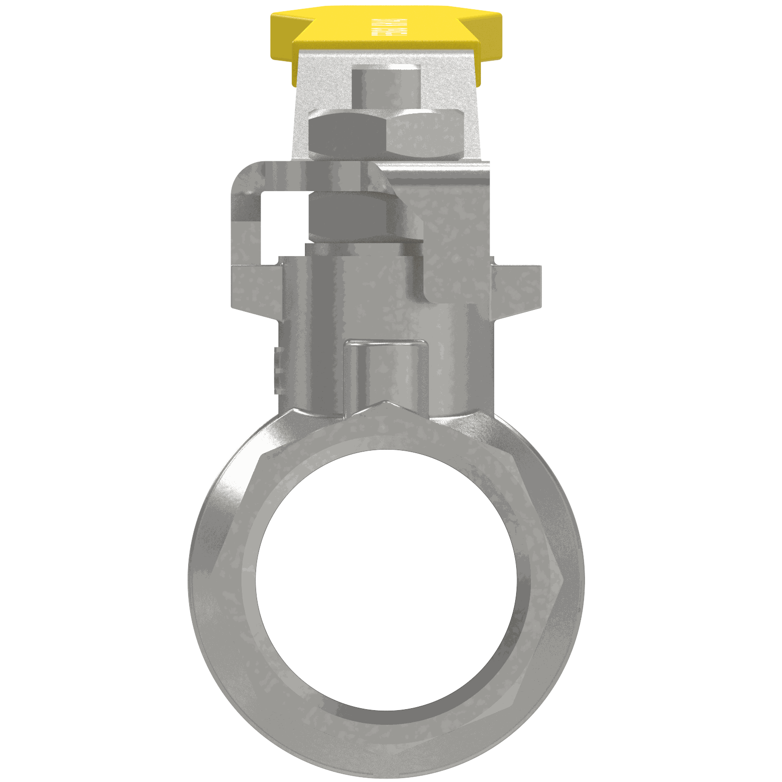 Stainless steel ball valve 1" Inches for gas/biogas pipelines with DVGW approval.