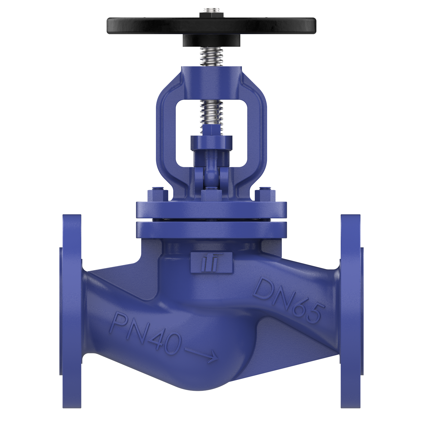 VG430 flanged shut-off valve DN 65 PN40 steel TA air handwheel VG430 flanged shut-off valve DN 65 PN40 steel TA air handwheel