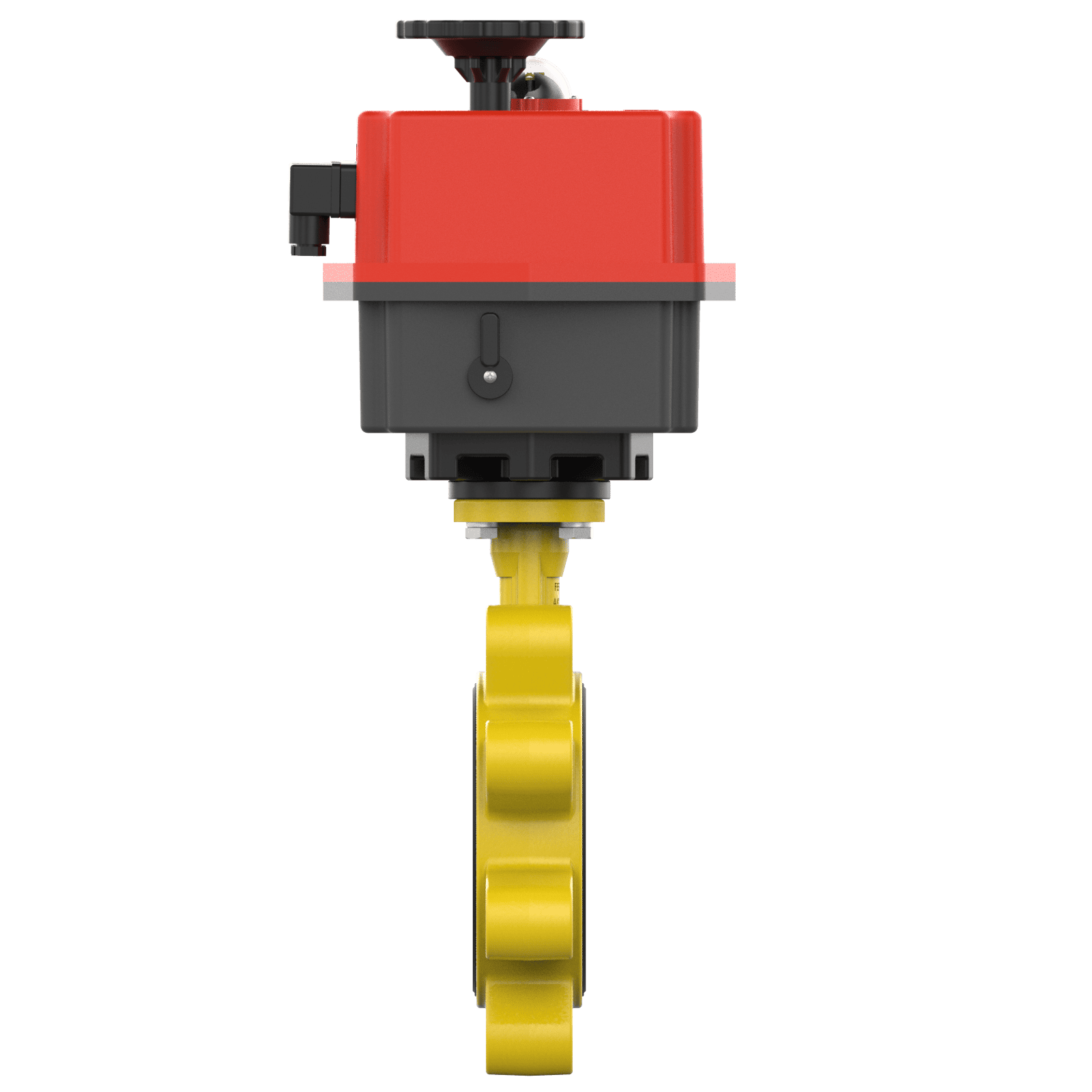 Butterfly valve DN125 for gas with electric actuator Electric butterfly valve DN125 for gas