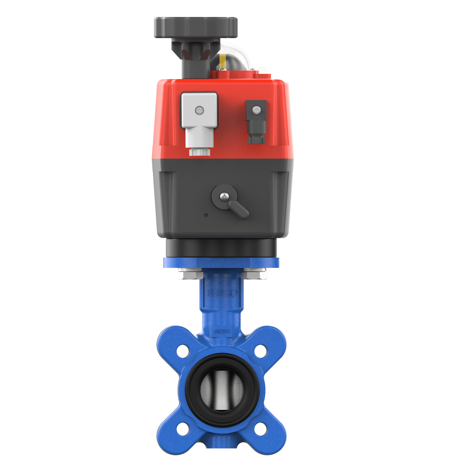 Electric butterfly valve DN32