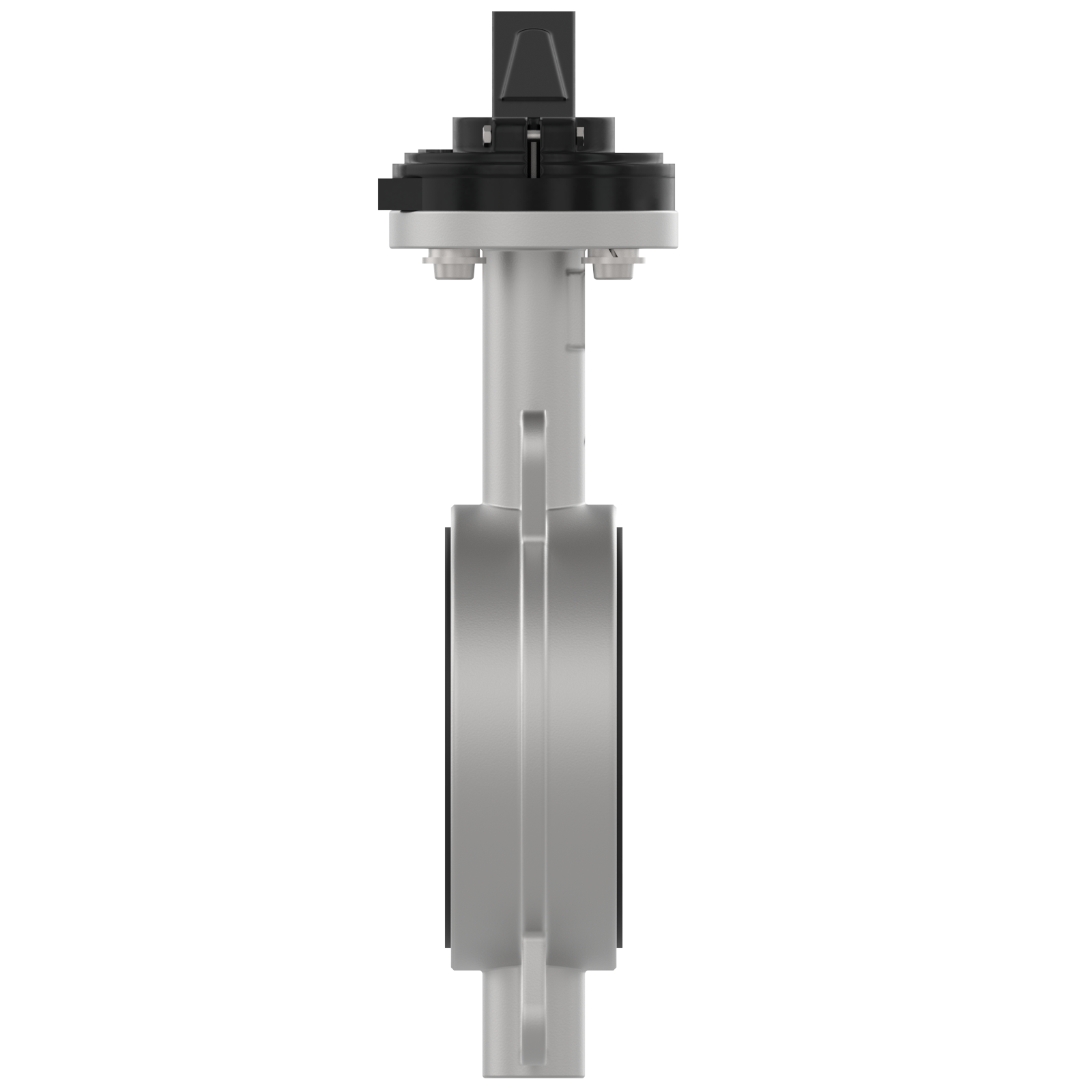 Edelstahl Absperrklappe DN100