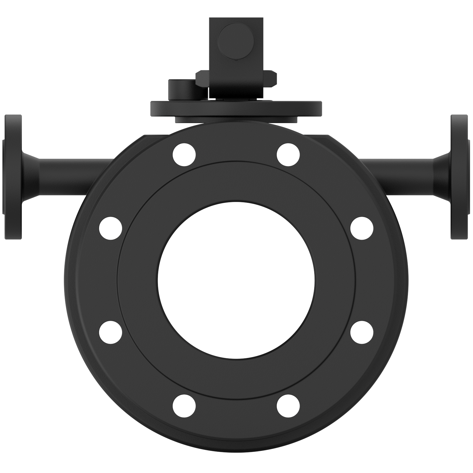 KH128 Heizmantel Flansch DN150 bruniert
