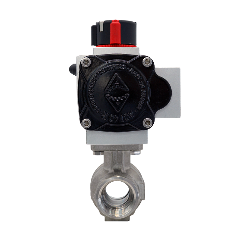 DGGW ball valve pneumatically operated DGGW ball valve pneumatically operated