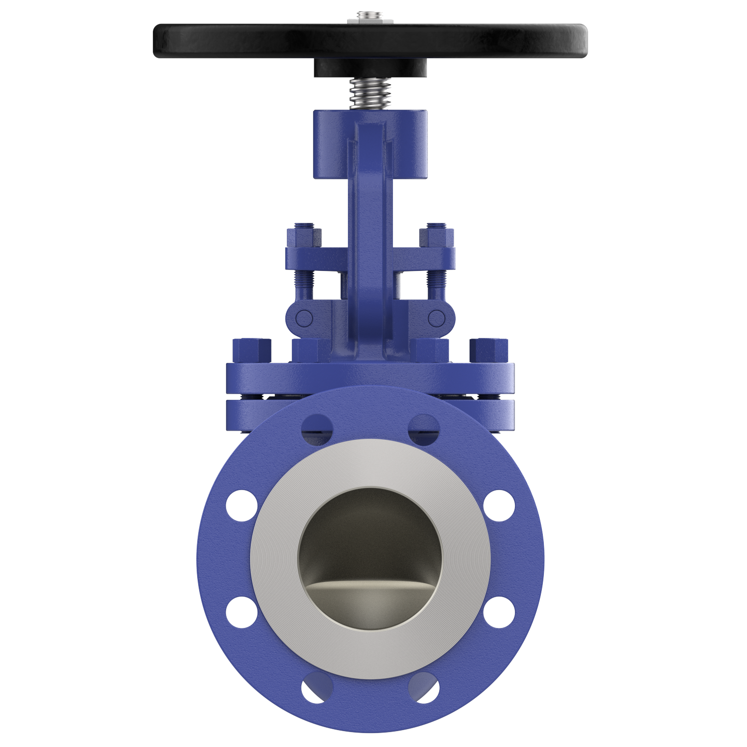 VG430 flanged shut-off valve DN 80 PN16/40 steel handwheel