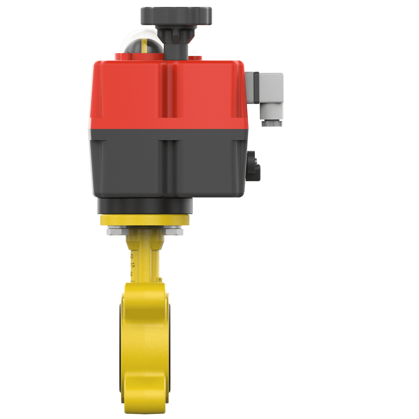 Electric butterfly valve DN50 for gas