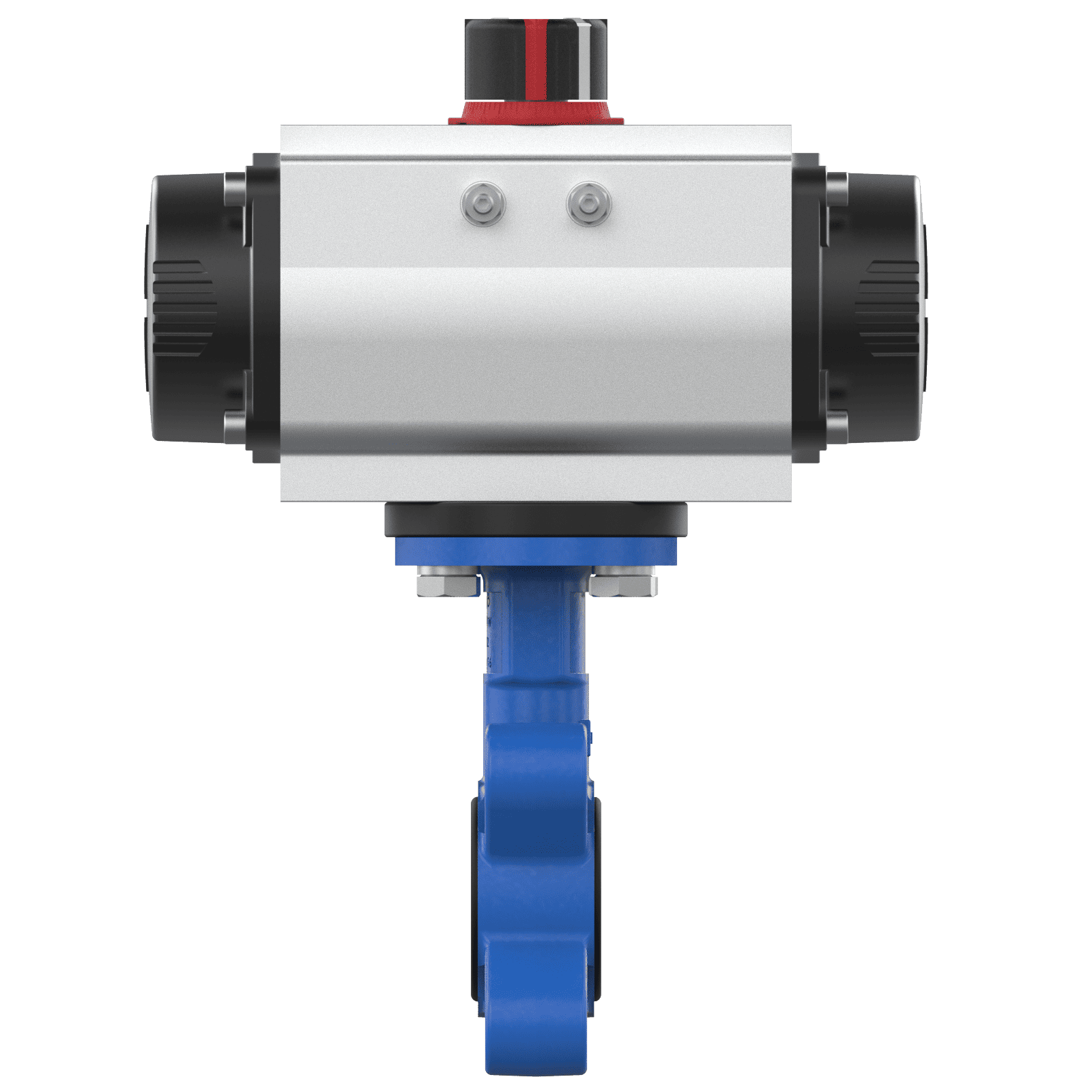 Vanne papillon DN32 pour eau potable avec actionneur pneumatique Vanne papillon pneumatique DN32 pour eau potable