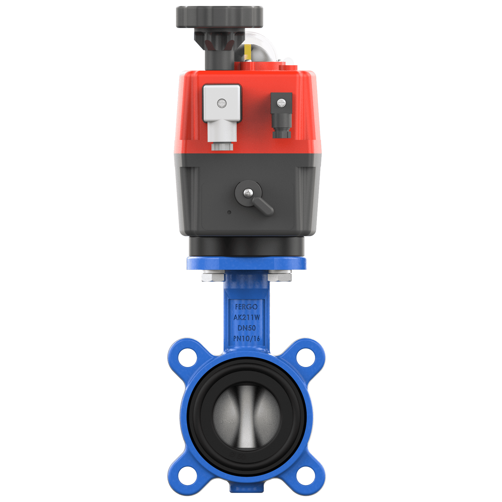 Vanne papillon électrique DN50 pour eau potable