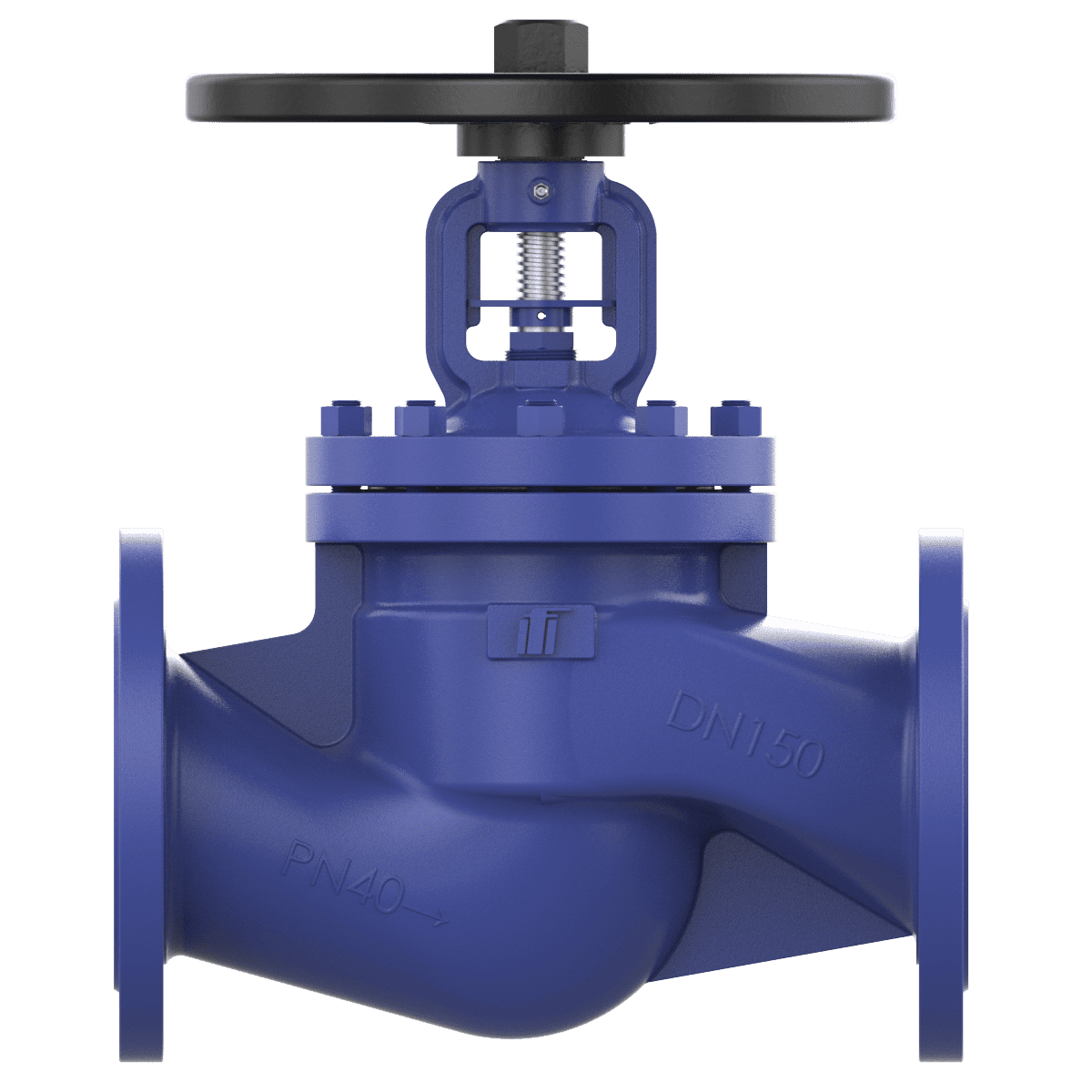 Bellows sealed globe valve DN150 PN40