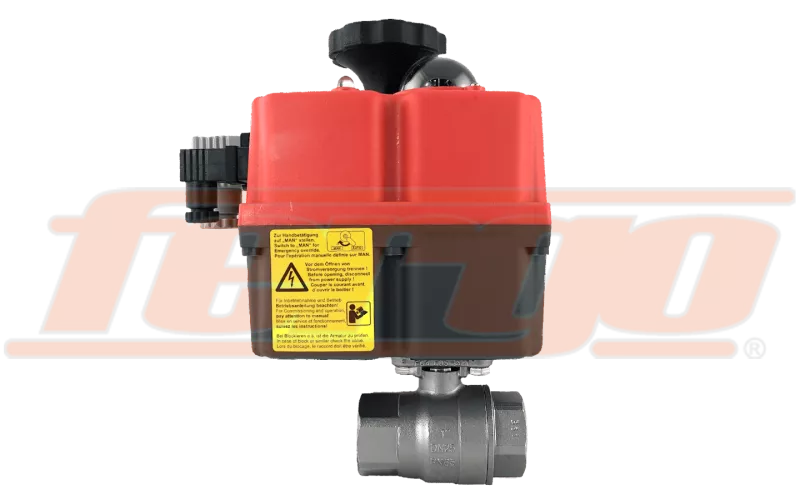 Produktbild von AC24V DC24V Elektrischer Kugelhahn Messing Motorisierter Kugelhahn Mit